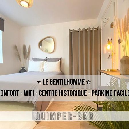 Le Gentilhomme - Studio - Entree Autonome - Plein Centre Historique Quimper Exteriér fotografie